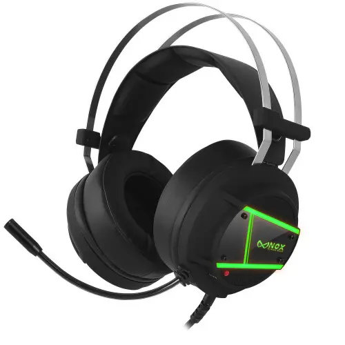 NOX 녹스 NX-3PLUS 유선 게이밍 헤드셋 추천, 7.1채널 서라운드 진동 우퍼 노캔 마이크 PC방 입문용