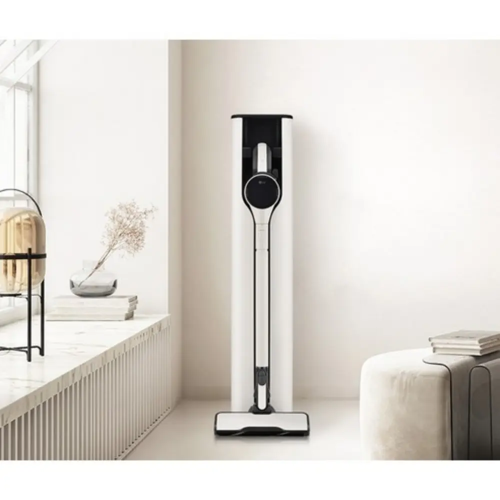 LG CordZero A9S AX920BWE LG 코드제로 A9S올인원타워 세트 무선청소기 추천, 거치하면 30초 자동 비움·브러시 보관까지 한 곳에