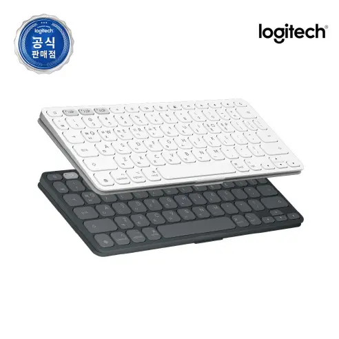 Logitech Keys-to-go 2 로지텍 아이패드 키보드 추천, 222g 초경량 블루투스 3대 연결 코인전지 3년