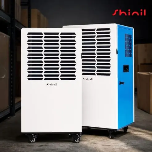Shinil SDH-PM110 신일 100L 대용량 산업용 제습기 추천 대형 창고 공장 헬스장 거치형