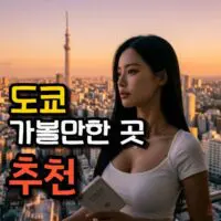 도쿄 가볼만한곳, 일정별 코스 추천