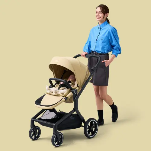 RYAN Nest Compact 리안 네스트 컴팩트 신생아 유모차 추천, 절충형 양대면 7.5kg 175도 리클라이닝 일체형 폴딩