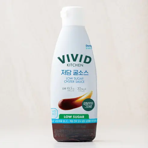 Vivid Kitchen 비비드키친 저당 굴소스 310g 추천, 100g당 25kcal 알룰로스 다이어트 식단용 소스