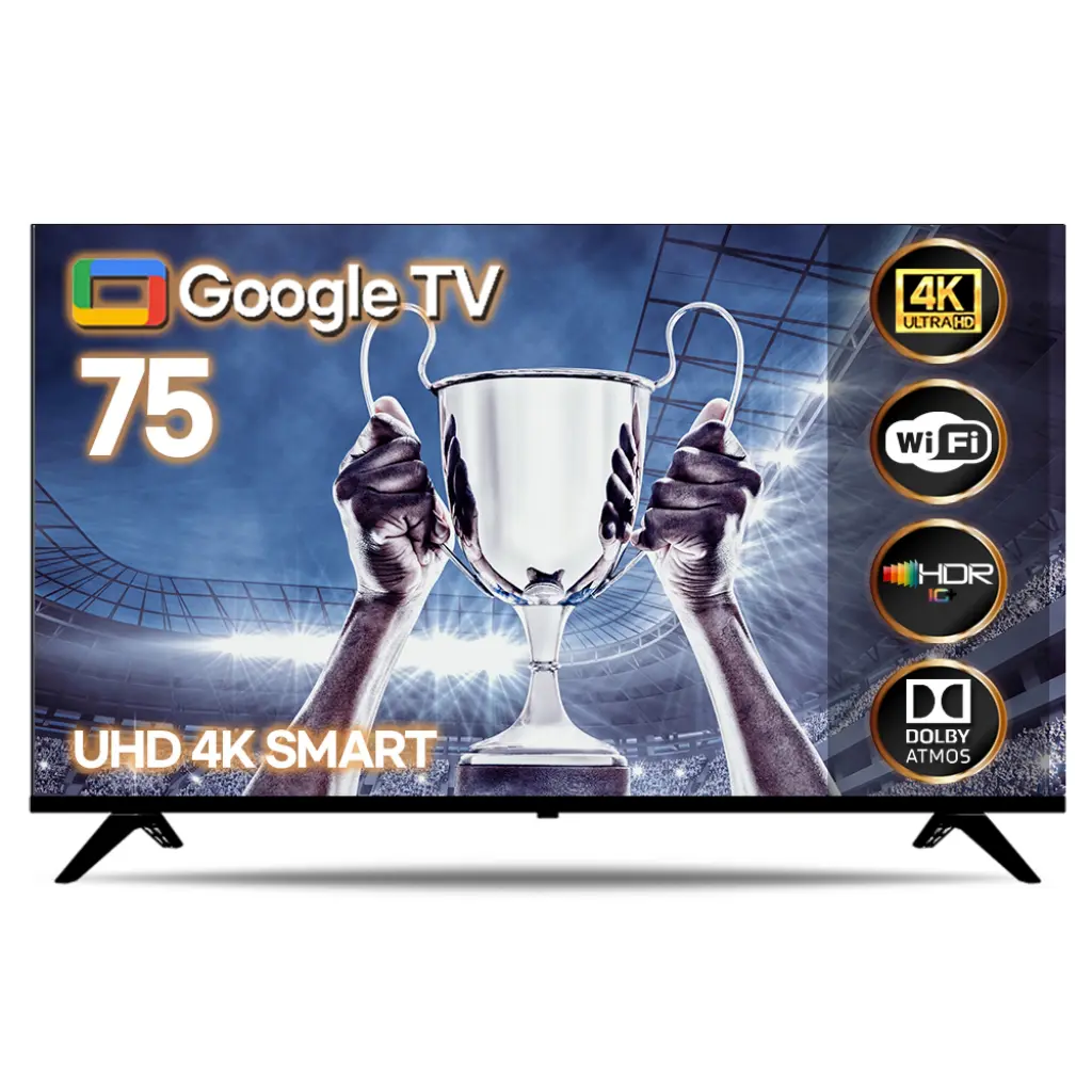 seetive 75 UHD GTV 시티브 75인치 TV 추천, 4K 구글 TV 60만원대 가성비 대화면 셋톱 시청