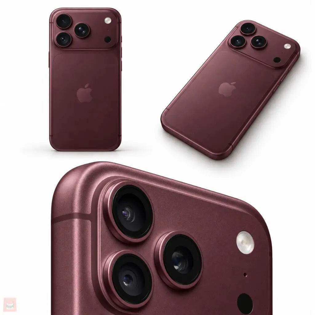 Apple iPhone 18 Pro 애플 아이폰 18 버건디 색상 추천, 이번 세대에만 나온 신규 레드 계열