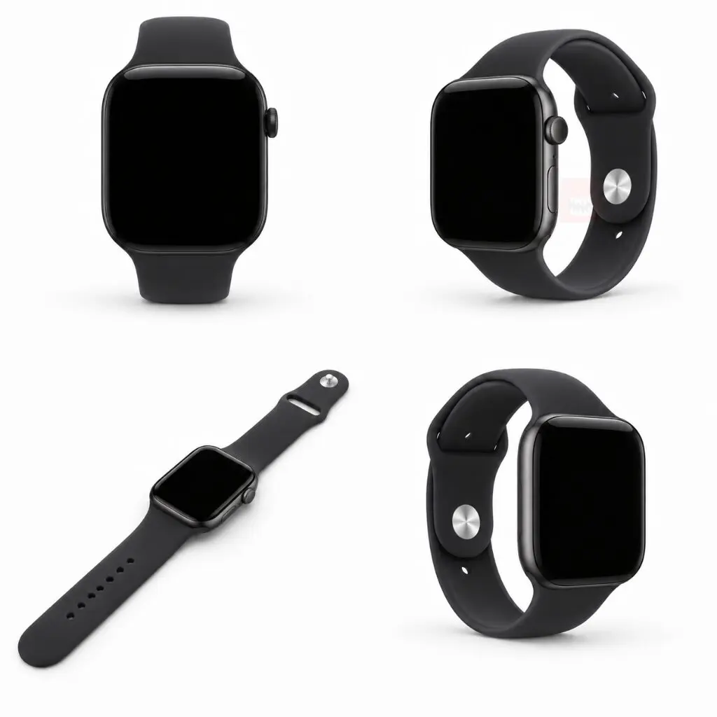 Apple Watch Series 12 애플워치 12 블랙 색상 추천, 알루미늄 기본 컬러 스트랩 매칭 무난