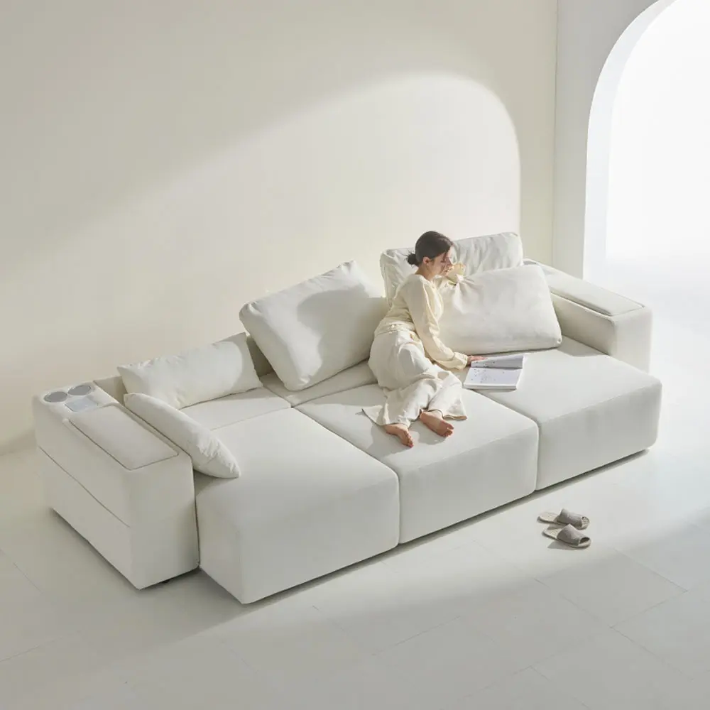 Carrem 450 V2 까르엠가구 450 V2 4인 모션소파 리클라이너 추천, 펼치면 깊이 144cm, 침대급·KC·전자파 인증번호 공개