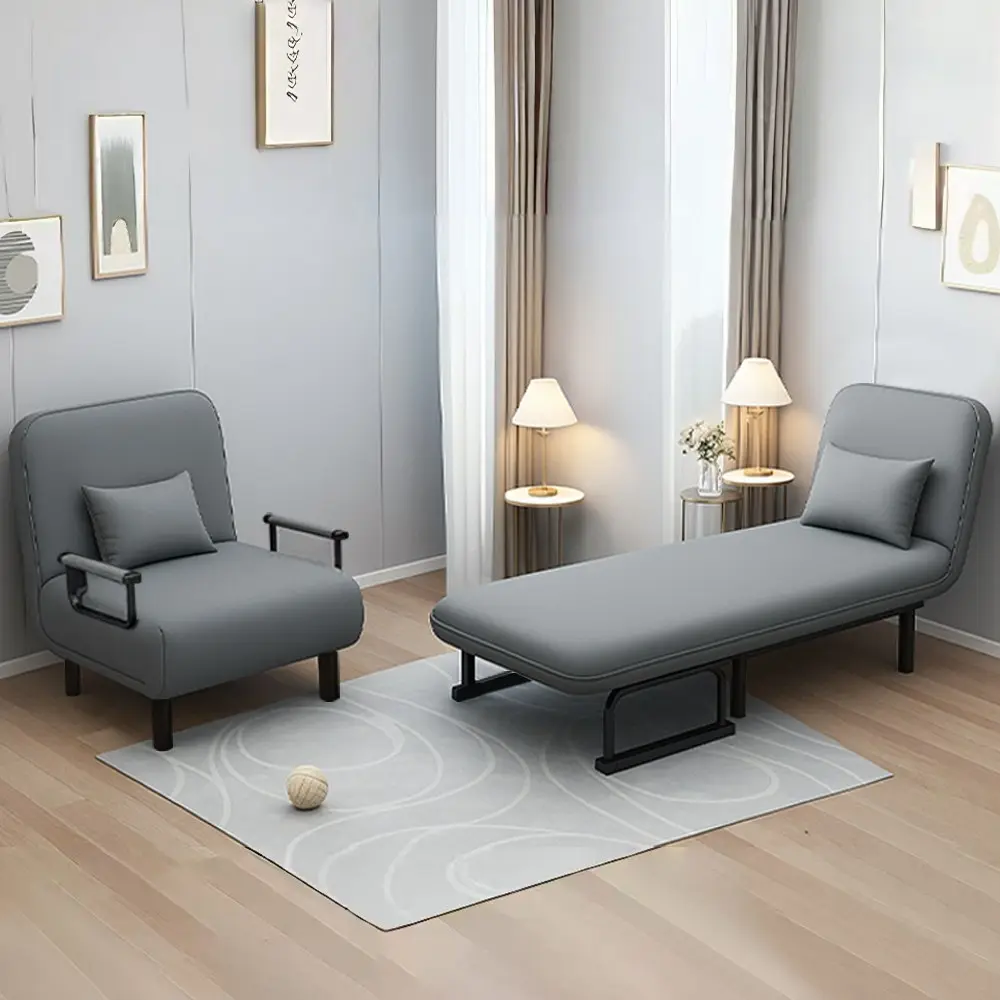 Takata Folding Sofa Bed Takata 패브릭 접이식 소파베드 소파베드 추천, 등받이 눕히면 길이 190cm·접으면 폭 65cm만 차지