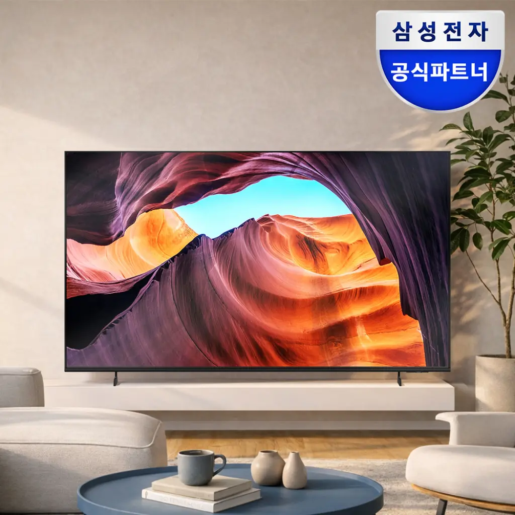 Samsung LH65BEFHLGFXKR 삼성 65인치 TV 추천, 4K 비즈니스 티비 1등급 타이젠 셋톱 시청